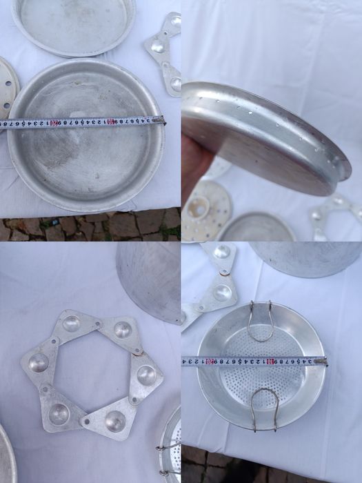 Алюмінієва пароварка для приготування на пару СССР парова тарілка