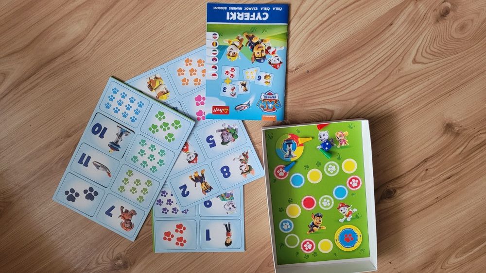 Psi patrol gra cyferki