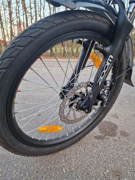 DWA rowery elektryczne składane