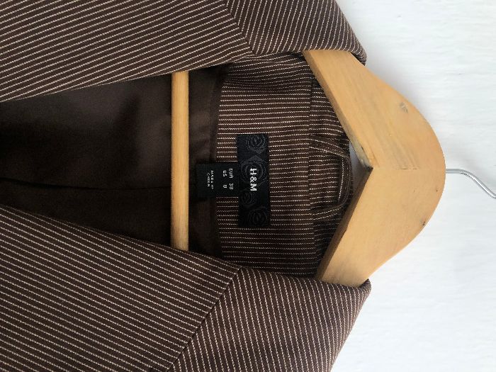 Marynarka brązowa H&M