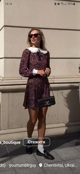 Сукня Ivina Boutique, розмір м, зі зйомним комірцем