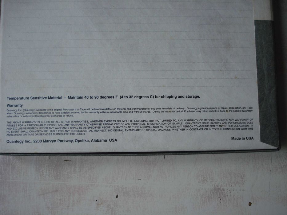 Професійні бабіни Ampex (32шт.)