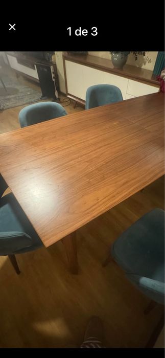 Mesa de jantar extencivel