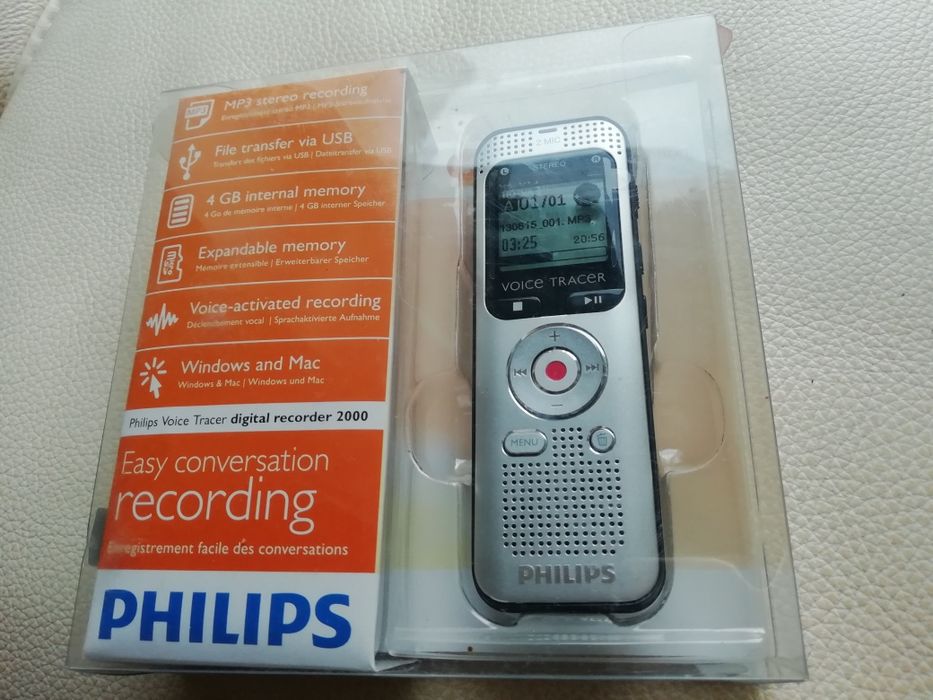 Диктофон philips. Новий.