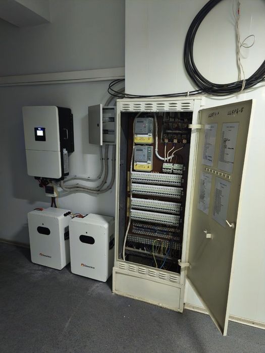 Подключение Инвертора, генератора, аккумулятора. Підключення ІБП ДБЖ