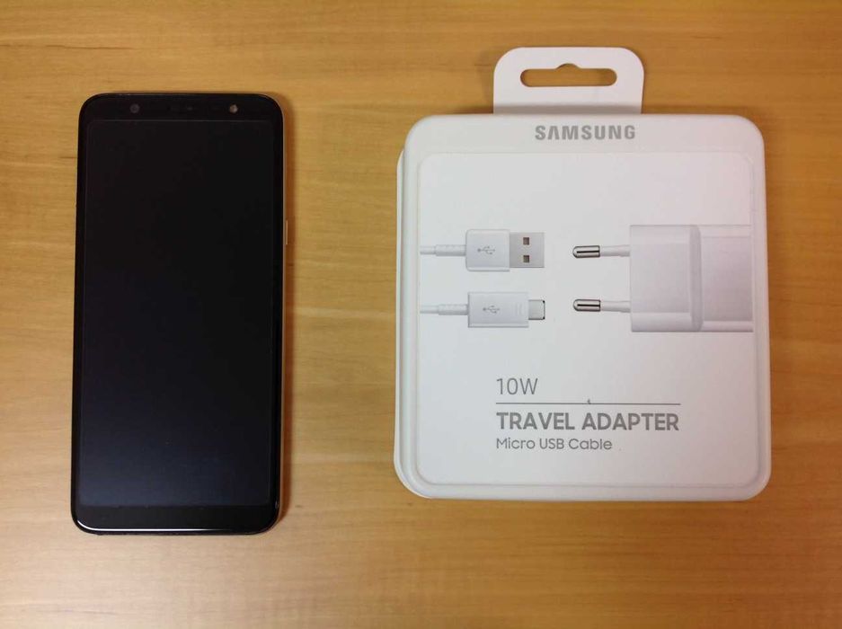 Telemóvel Samsung Galaxy A6+ 32GB Dual Sim Rosa Como Novo (c/portes)