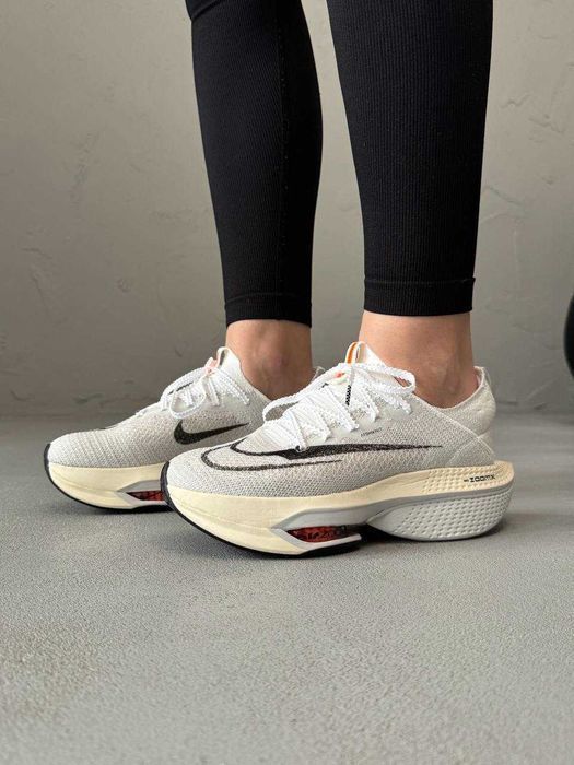 Кросівки Nike Air Zoom Alphafly Next% 2 White premium | Кроссовки Найк жіночі чоловічі