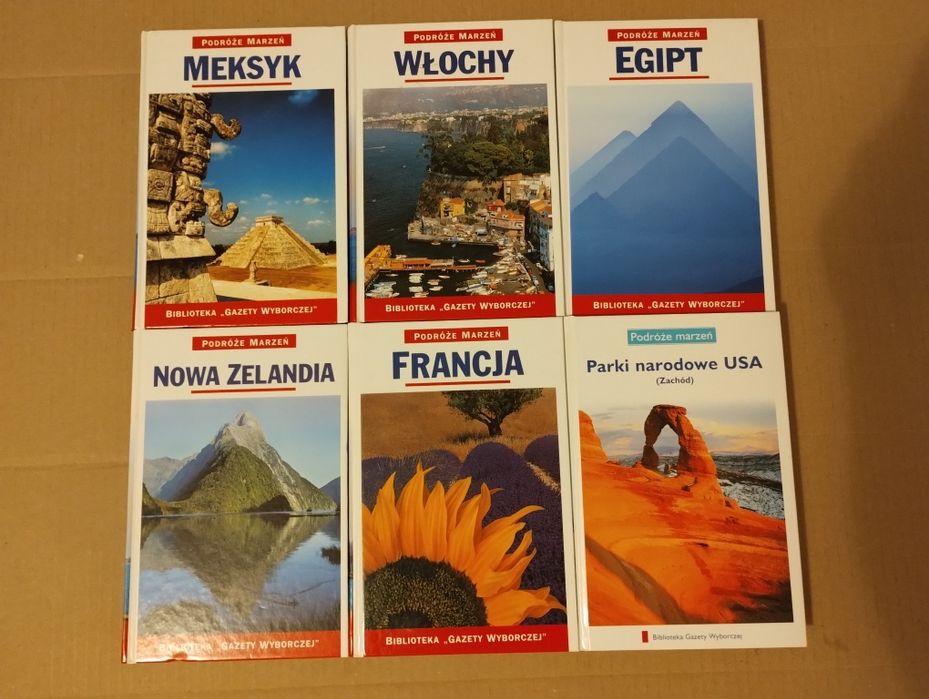 6x podróże marzeń, książki podróżnicze, Albumy