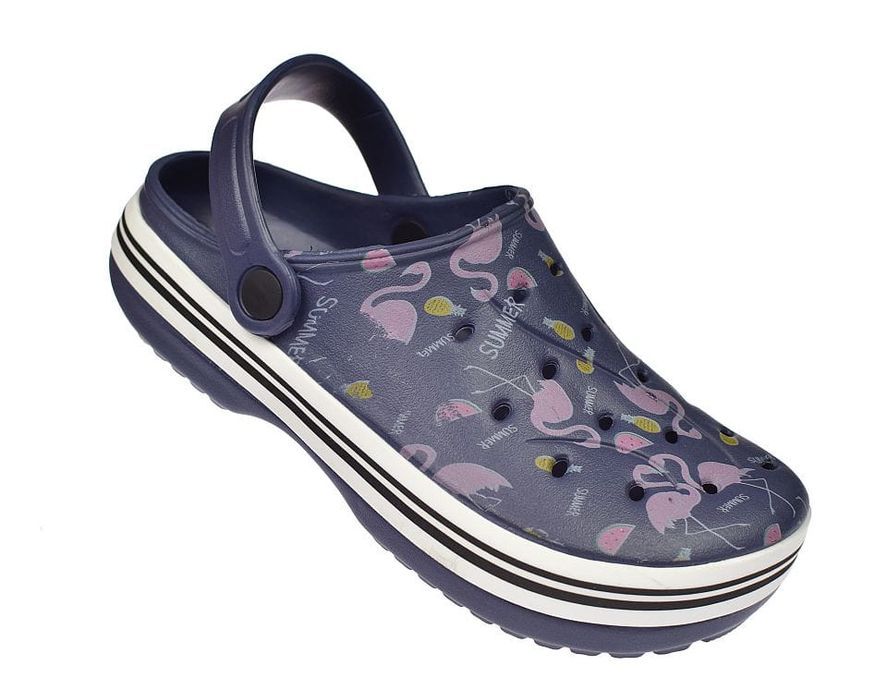 Klapki kroksy chodaki piankowe damskie z paskiem GNV roz. 37