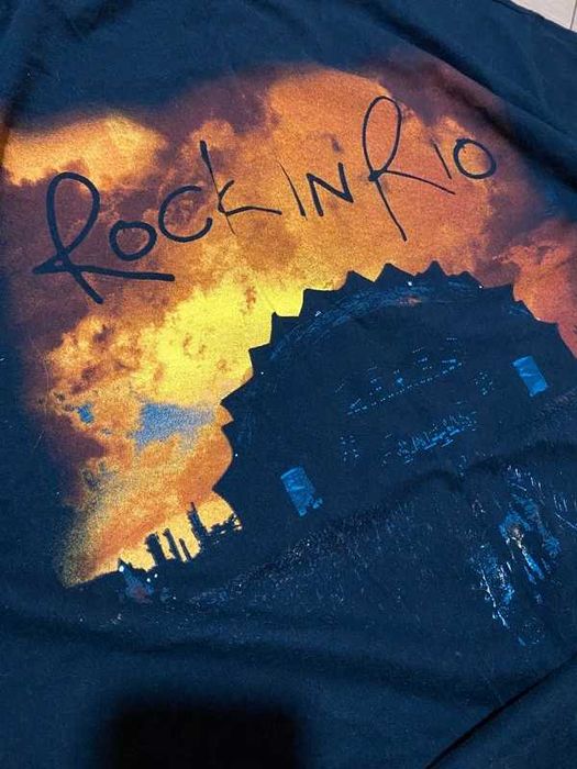 Koszulka męska Iron Maiden Rock in Rio Vintage merch 2002 XL czarny