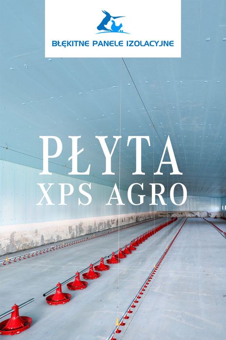 Błękitna Płyta STYRODUR XPS AGRO Pianka Piana Izolacyjna Dach Ściany Tuczarnia Chlewnia Obora Kurnik