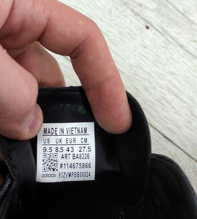 (1903) Акція! Кросівки кеди Adidas Samba сірі з чорним (42 43 44) адідас