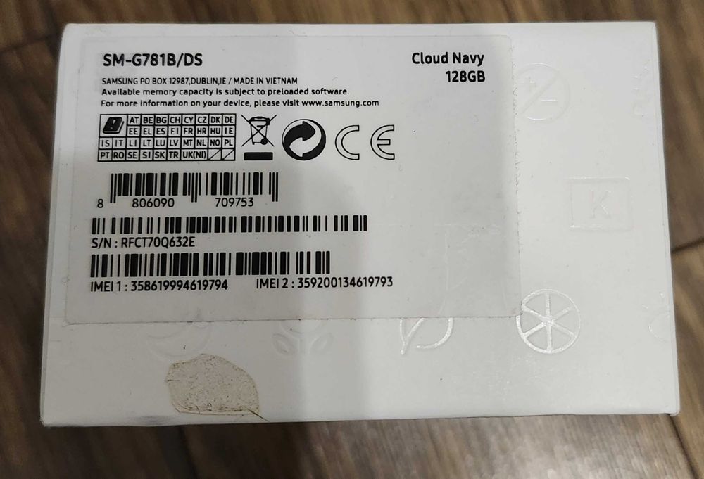 SAMSUNG GALAXY S20 FE 5G 6/128GB CLOUD NAVY SM-G781B/DS stan idealny