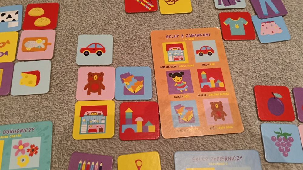 Gra edukacyjna Zakupy Kapitan Nauka 3-9 lat