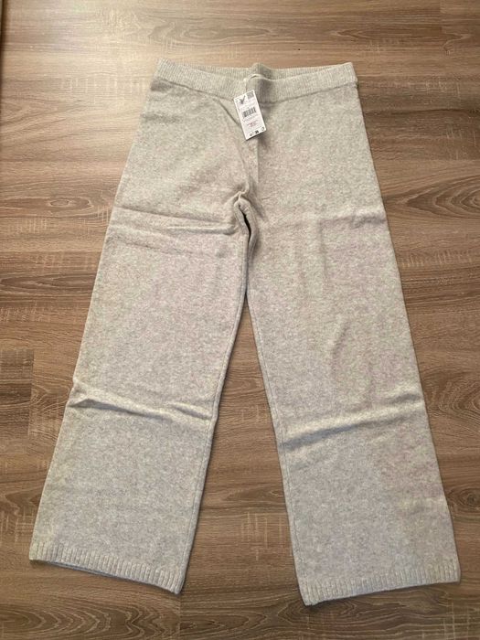 Трикотажні штани Mango Camila (Wide Leg) — Нові з бірками