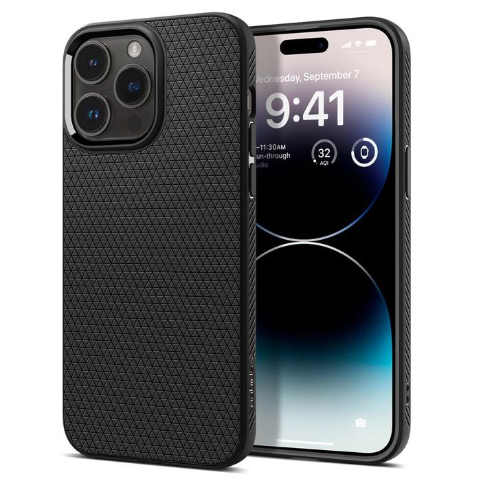 Spigen Liquid Air Iphone 14 Pro Matte Black