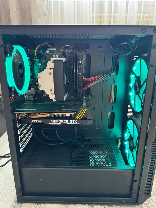 ПК Комп'ютер 1660TI, i7 8700, 32gb RAM, 750 SSD