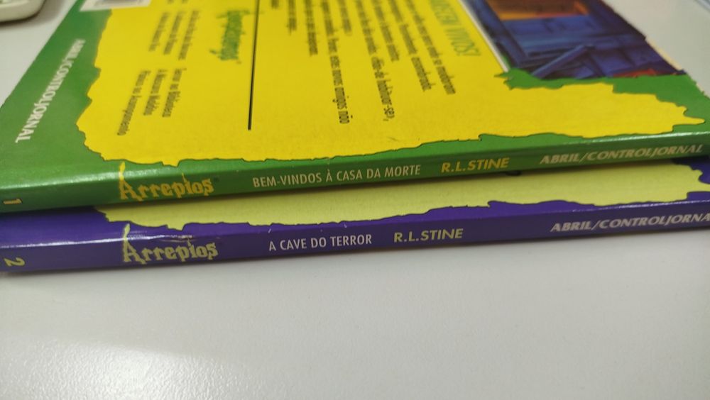 Livros Coleção Arrepios