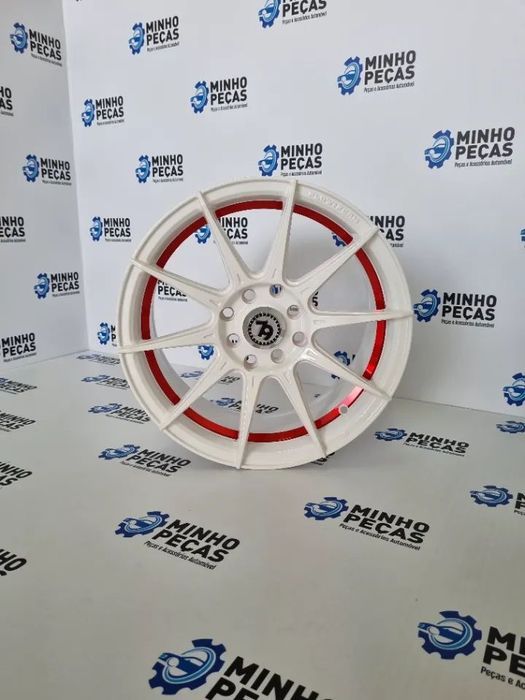 Jantes Seventy9 (SCF-F) em 15" Brancas Red Lip