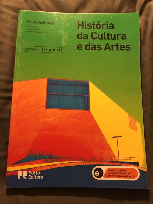 Livros Historia e cultura das artes (ensino professional)