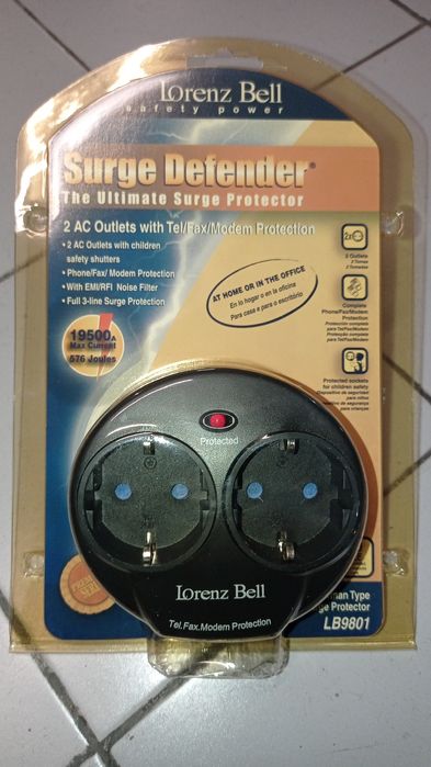 45 Tomadas duplas com proteção