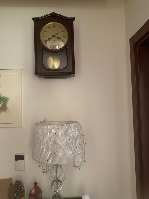 Relógio de parede reguladora impecável. Certinho