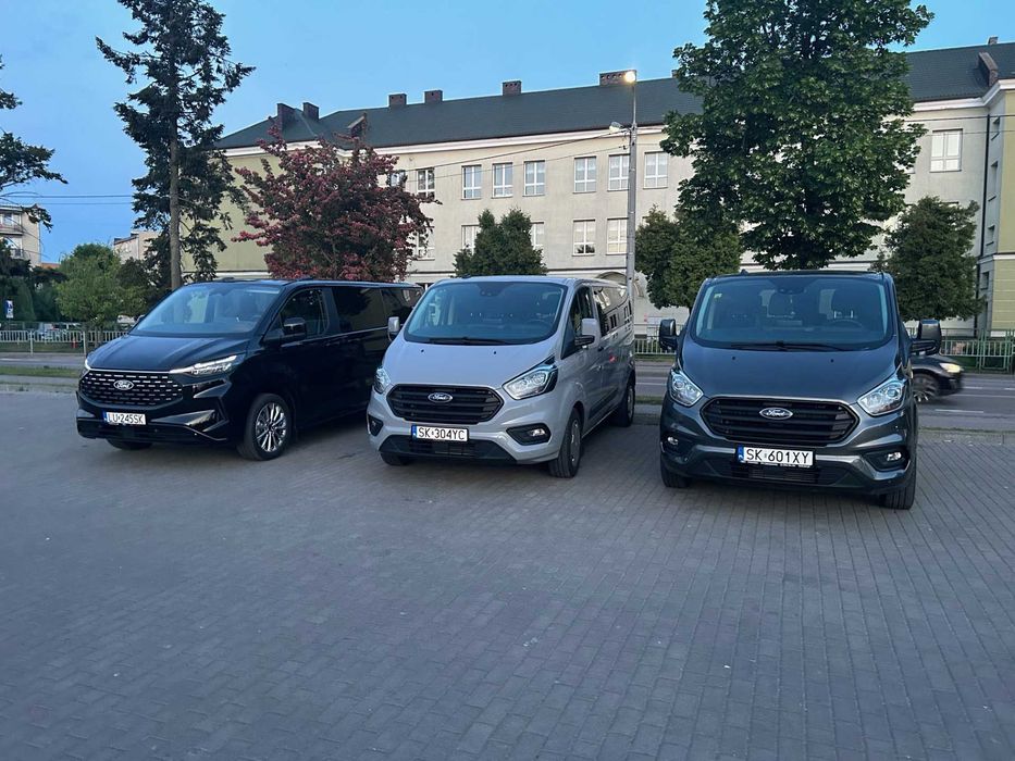 Do wynajecia FORD TURNEO   Custom 8-9 osobowy 2.0  170KM TITANIUM