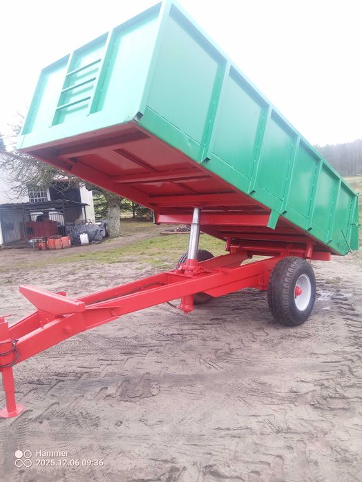 Przyczepa jednoosiowa