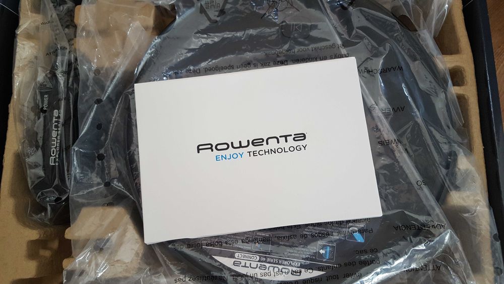 Aspirador robot Rowenta x-plorer S40 Allergy kit -NOVO- aspira e lava