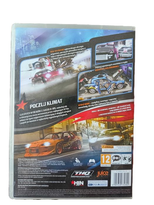 Zestaw gier PC Juiced 2/FlatOut 2 wyścigi gry na komputer PC