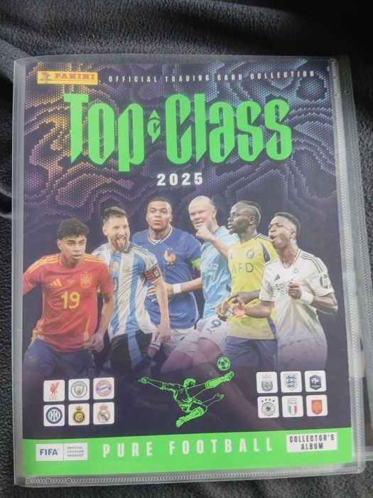 Album z kartami top class 2025 panini