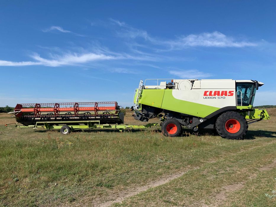 Claas Lexion 570 комбайн зерновий