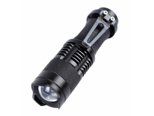 Latarka ultrafioletowa mini latarka UV 395 nm na baterie