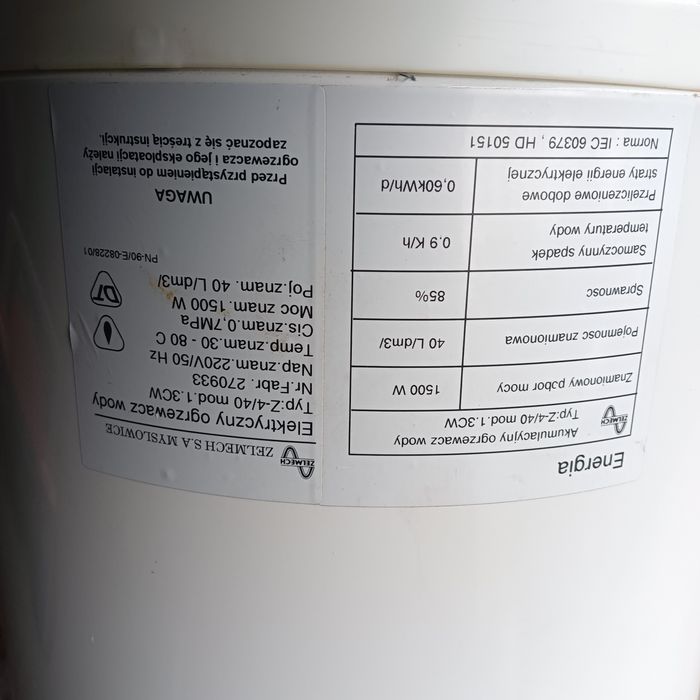 Bojler elektryczny