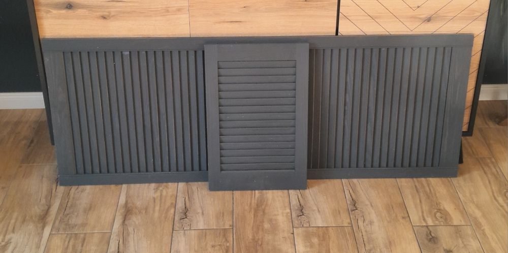 Żaluzja drewniana panel lamel okiennica kratka