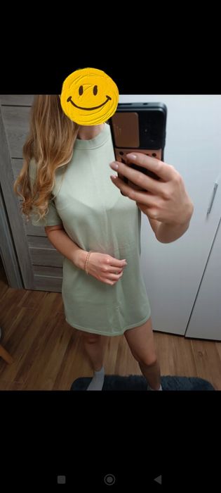 Sukienka t-shirtowa Pieces