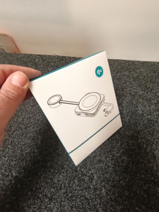Ładowarka Bezprzewodowa 3w1 Qi2 15W | iPhone, Apple Watch, USB-C/Lightning
