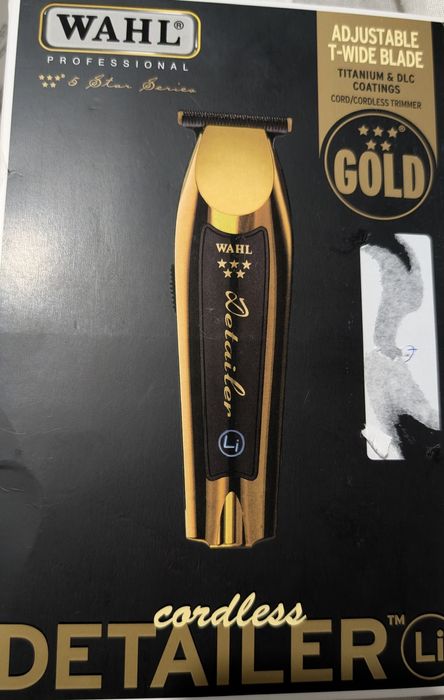 Trymer Wahl Detailer Li Gold