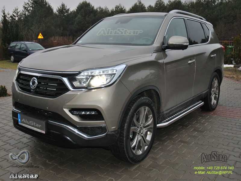 Ssangyung ACTION REXTON Podesty Orurowanie Stopnie