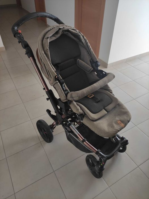 Carrinho trio + capa chuva + capa aquecimento