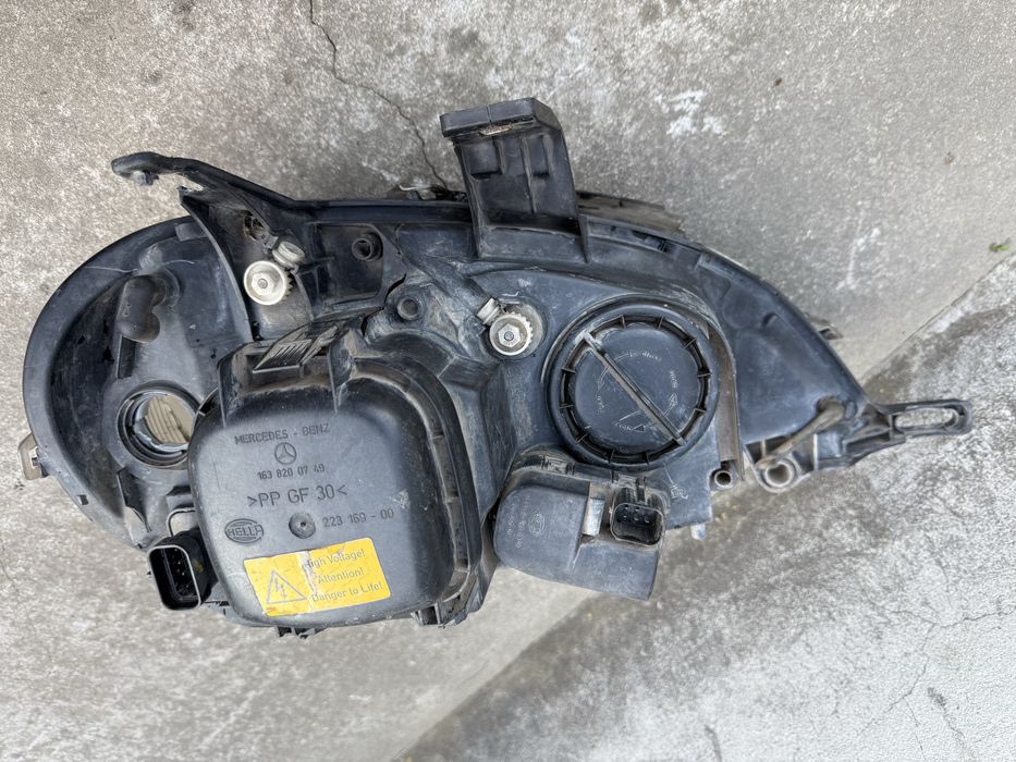 Фара права ml163 фари мл163