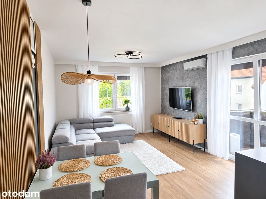 3 pokoje, 64,59 m2 + balkon, Jaszkotle, gm. Kąty Wrocławskie