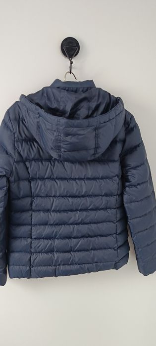 Kurtka Tommy Hilfiger denim M granatowa puchowa