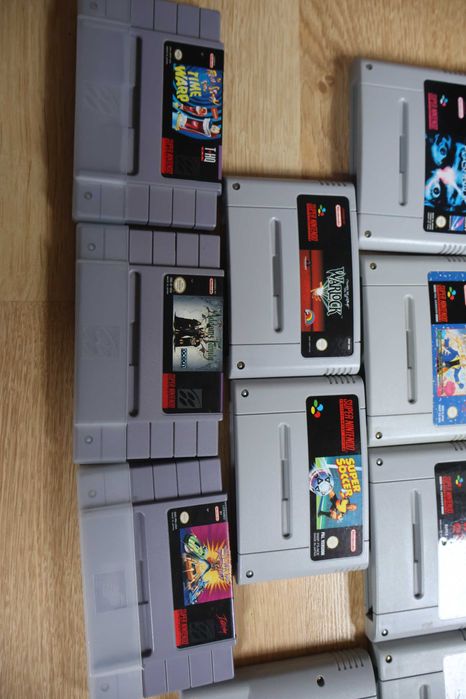Gry Super Nintendo Snes PAL Simpsons Pac-man Jim Tiny toon Donkey Kong