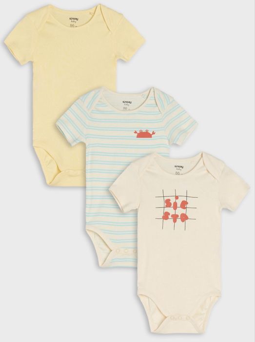 Боді Sinsay 3 шт, 68 розмір