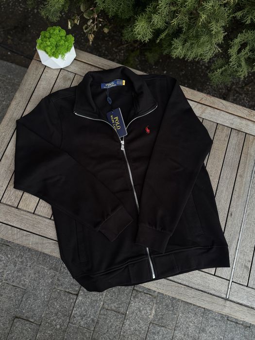 Кардиган Polo Ralph Lauren чорний чоловічий зіпка Поло Ральф Лоурен