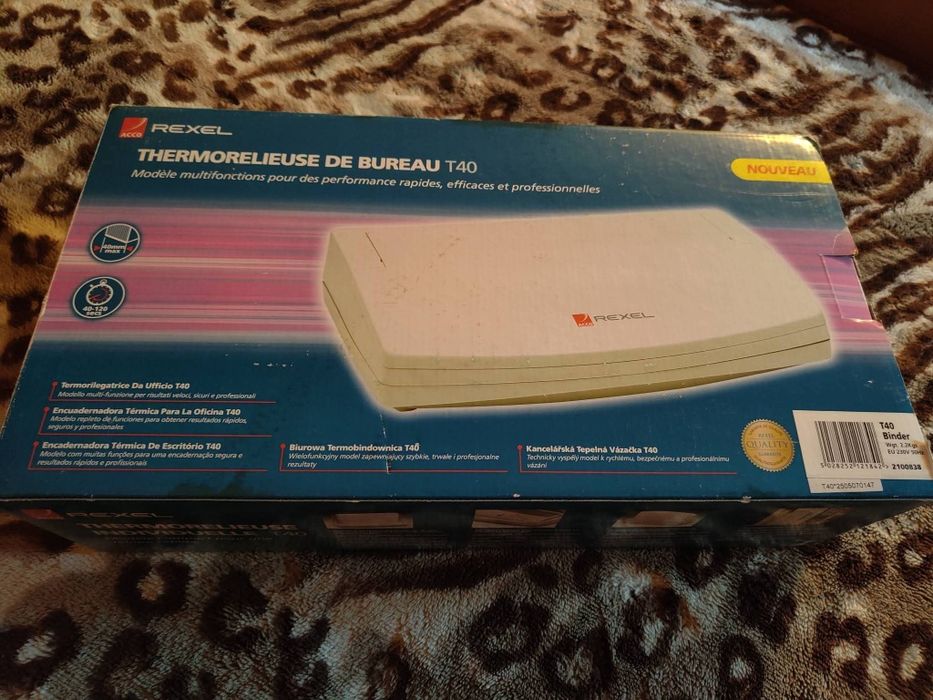 nowa Bindownica termiczna REXEL T40