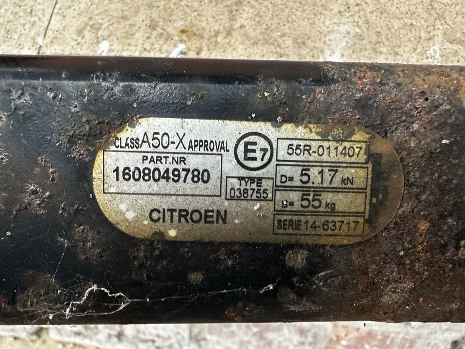Фаркоп Citroen c 3