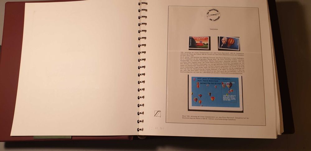 Znaczki pocztowe LOTNICTWO ŚWIAT - 1994/1995