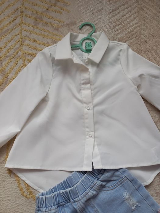 Bluzeczka +jeansy 92